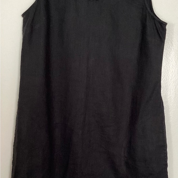 J Crew little black dress. Linen S - Picture 2 of 4